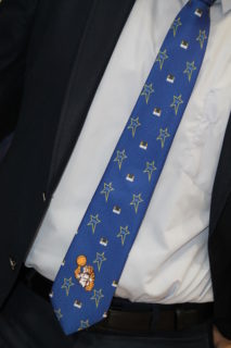 Вратовръзка от специалната серия за звездния уикенд на НАЛБ - 20.00 лева